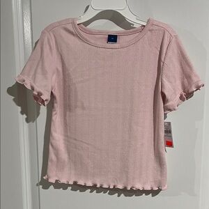 Old Navy Light Pink Textured Top
